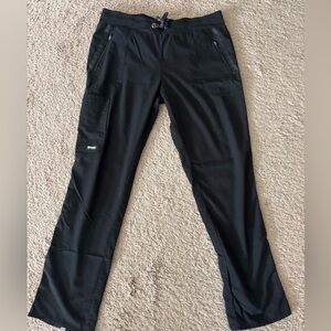 Grey's Anatomy Women's Black Straight Leg Pants